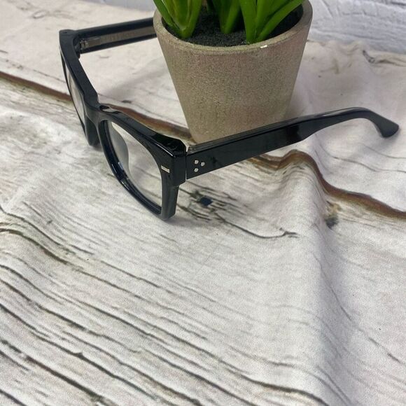 Spitfire Coco Cat Black Rimmed Glasses Clear Lenses - Picture 2 of 12